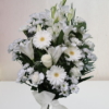 Ramo funerario blanco envio para tanatorio 1